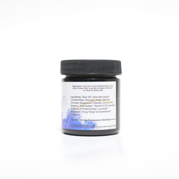 Blissful Nights Relaxing Magnesium Cream (1.7 oz) - Image 3