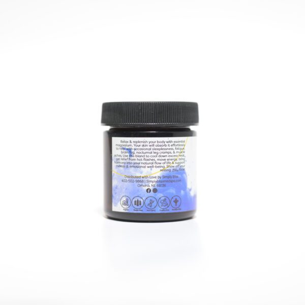 Blissful Nights Relaxing Magnesium Cream (1.7 oz) - Image 2