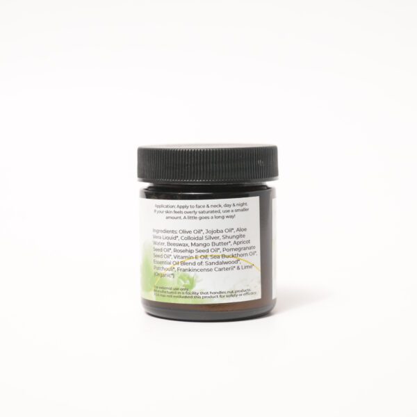 Luxury Facial Cream Sandalwood & Frankincense (1.7 oz) - Image 2