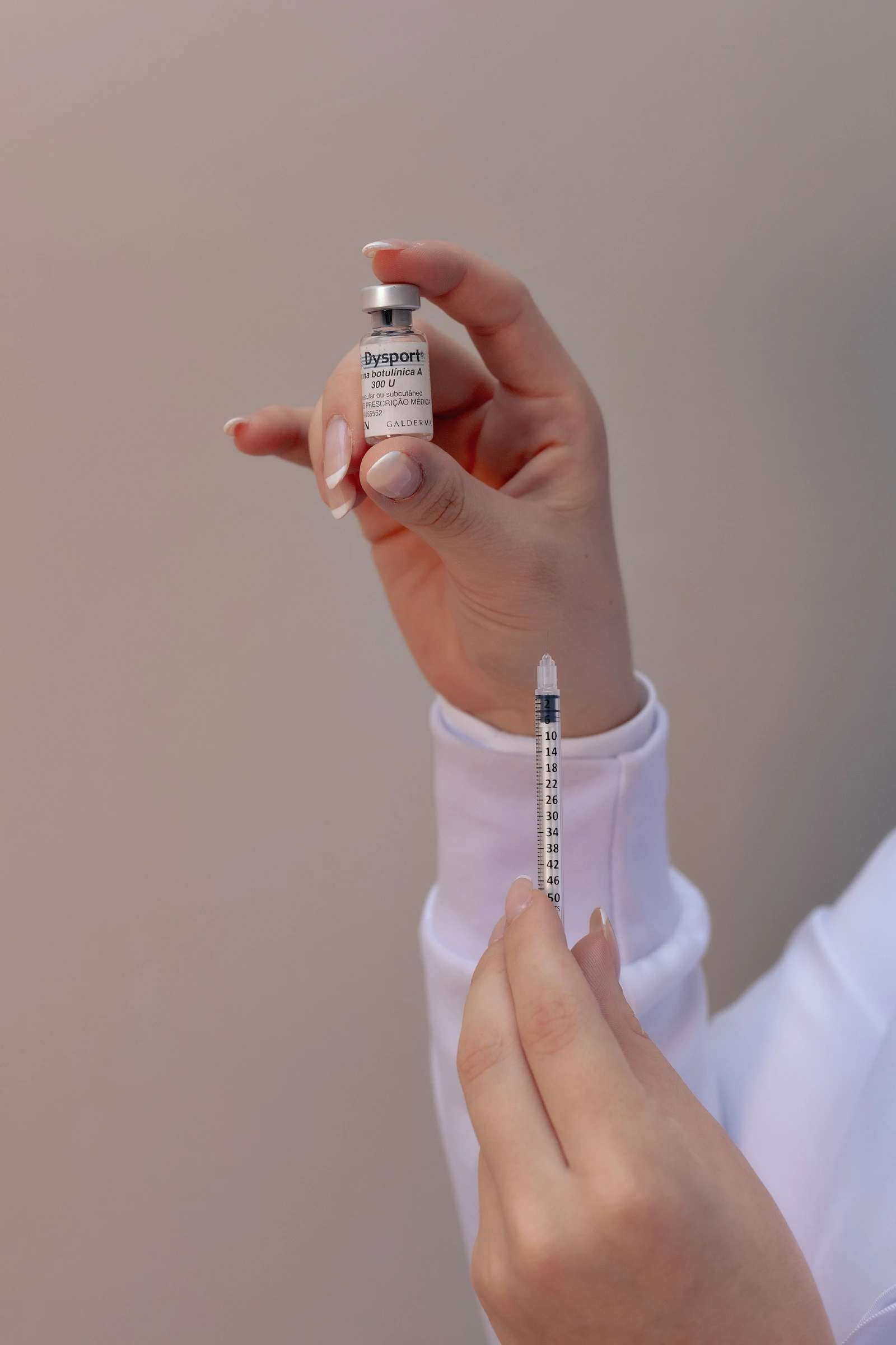Botox injection treatment