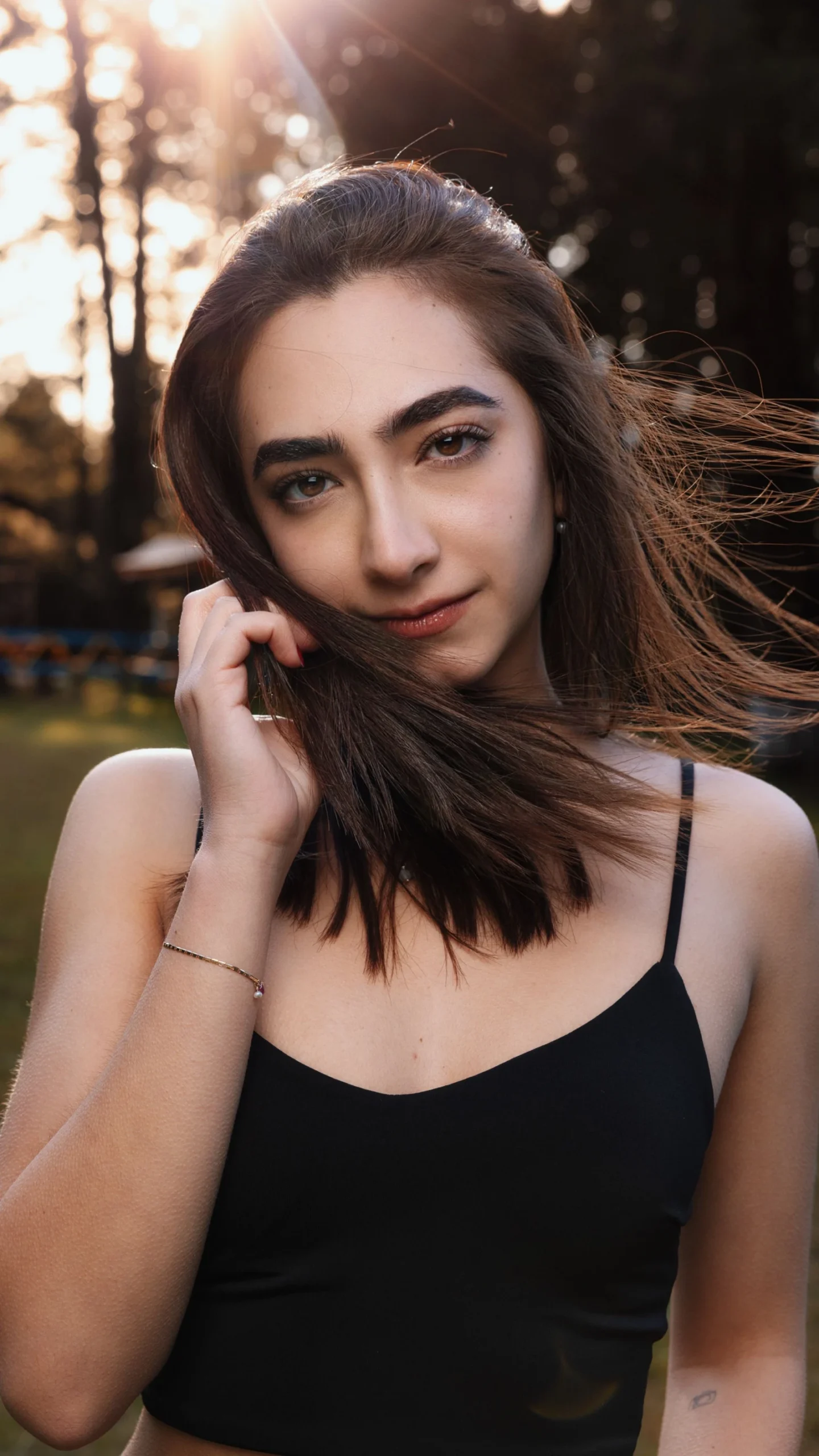 Close-up of calm, even-toned skin after summer sun fades