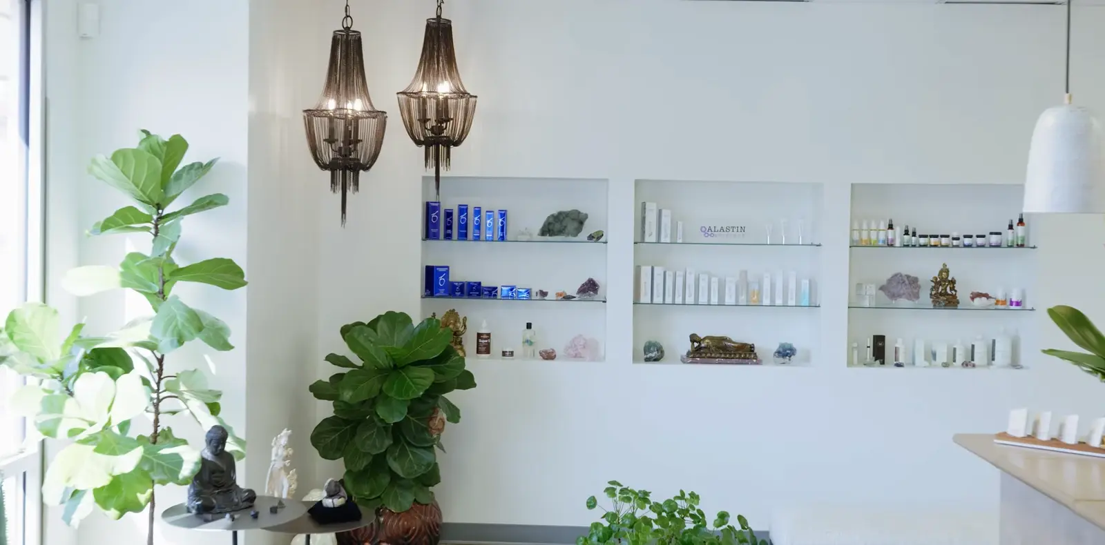 Interior of Simply Bliss Med Spa treatment room